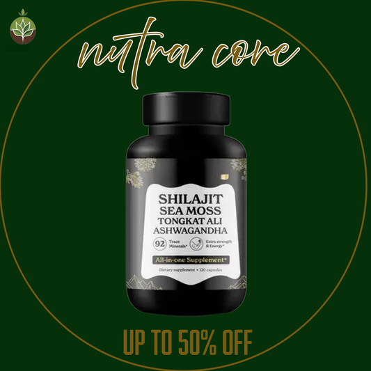 Shilajit Sea Moss Ashwagandha Vitality Boost Capsules